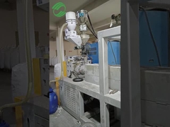 Produção de fios de monofilamentos de poliéster